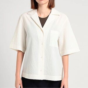 COS REGULAR SEERSUCKER SHIRT SIZE EU38 Women